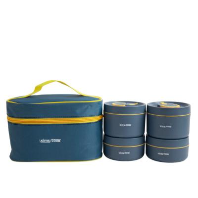 Hộp đựng cơm Kims Cook BL241012 M4 màu xanh Navy
